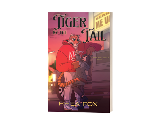 Signed paperback TIGER BY THE TAIL