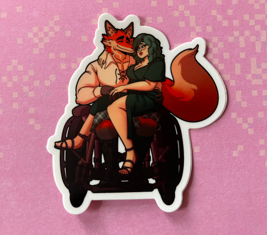 Zero Fox Given Couple Sticker