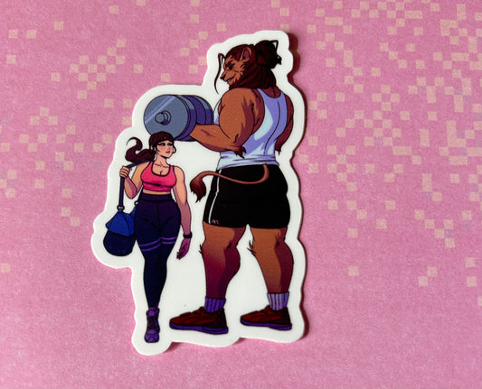 Mane of my Existence Couple Sticker